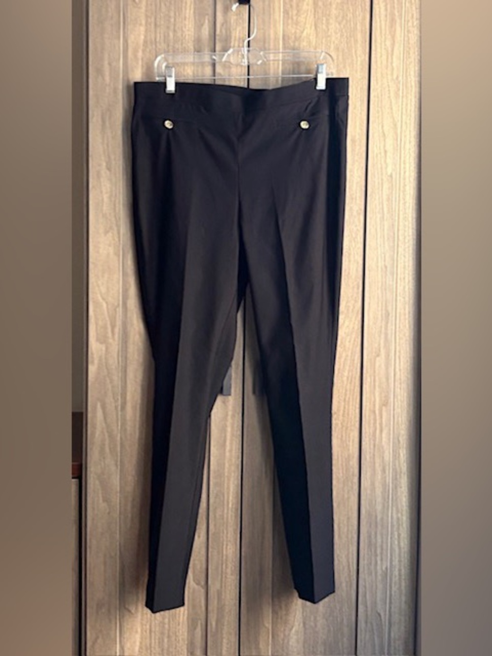 NWT! Jones New York Black Signature Slim Ankle Pant | Large